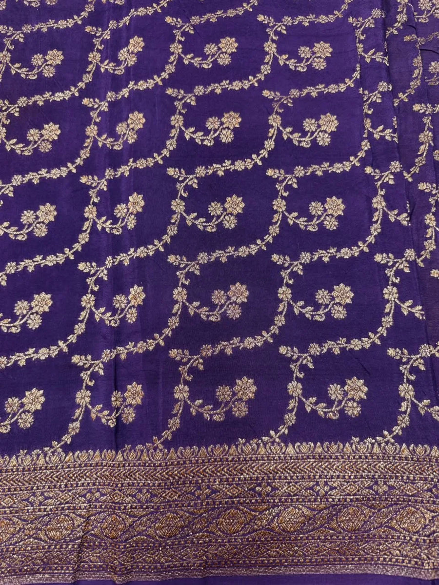 Premium Korean Silk Zari Saree