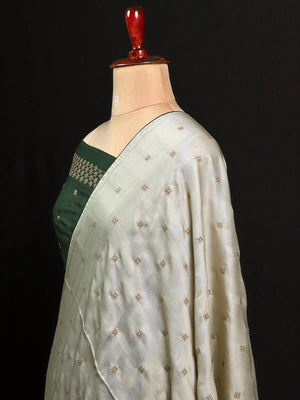 Classic Smooth Silk Saree for Women-(KUMKUM)