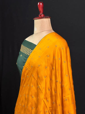 Classic Smooth Silk Saree for Women-(KUMKUM)
