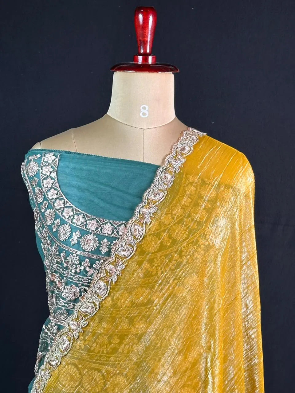Festive Radiance Fancy Silk Saree