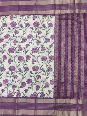 Musk Cotton Saree – Soft Comfort with Everyday Elegance-Kalamkari Tasar Silk JD
