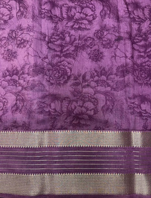 Musk Cotton Saree – Soft Comfort with Everyday Elegance-Kalamkari Tasar Silk JD