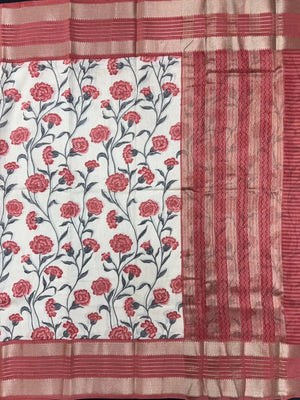 Musk Cotton Saree – Soft Comfort with Everyday Elegance-Kalamkari Tasar Silk JD