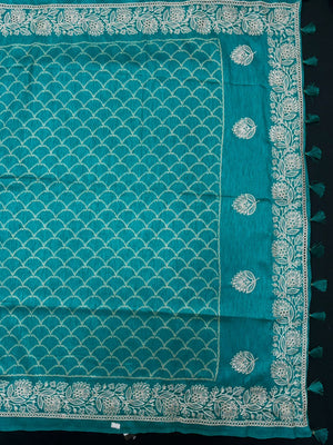 Tussar Silk Saree for Women in Natural Silk