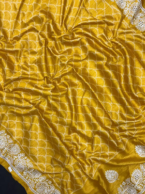 Tussar Silk Saree for Women in Natural Silk