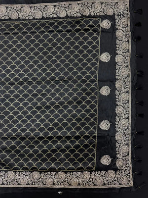 Tussar Silk Saree for Women in Natural Silk