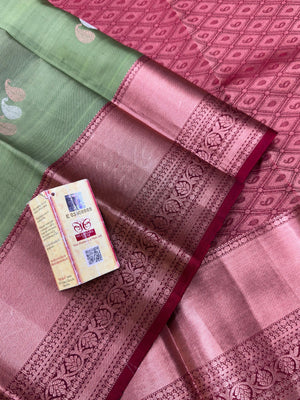 Premium Kanchipuram Silk Saree – Timeless Tradition-Kancipuram Silk 4