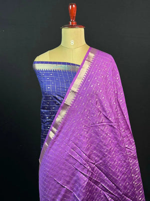 Breezy Beauty Semi Malai Cotton Silk Saree