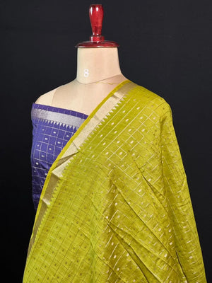 Breezy Beauty Semi Malai Cotton Silk Saree