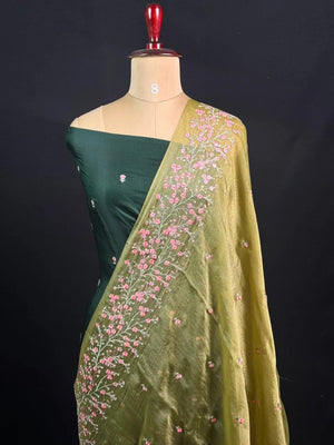 Mesmerizing Shimmer Silk Saree – Perfect Party Look