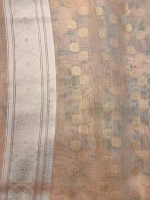 Linen Silk Saree for Women – Lightweight Traditional Saree with Subtle Shine