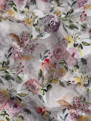 Linen Silk Saree for Women – Lightweight Traditional Saree with Subtle Shine