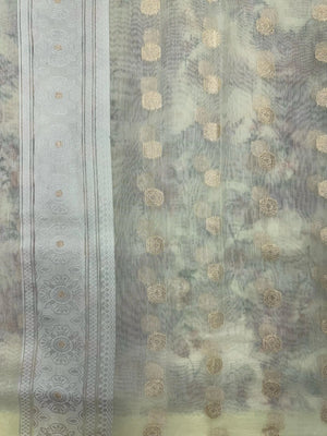 Linen Silk Saree for Women – Lightweight Traditional Saree with Subtle Shine