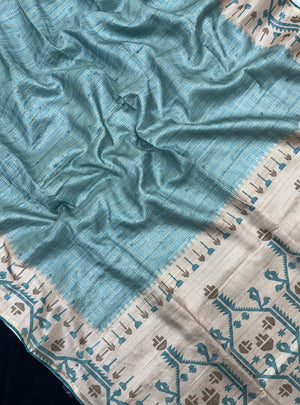 Premium Tussar Silk Saree – Traditional & Stylish (Lining Silk)
