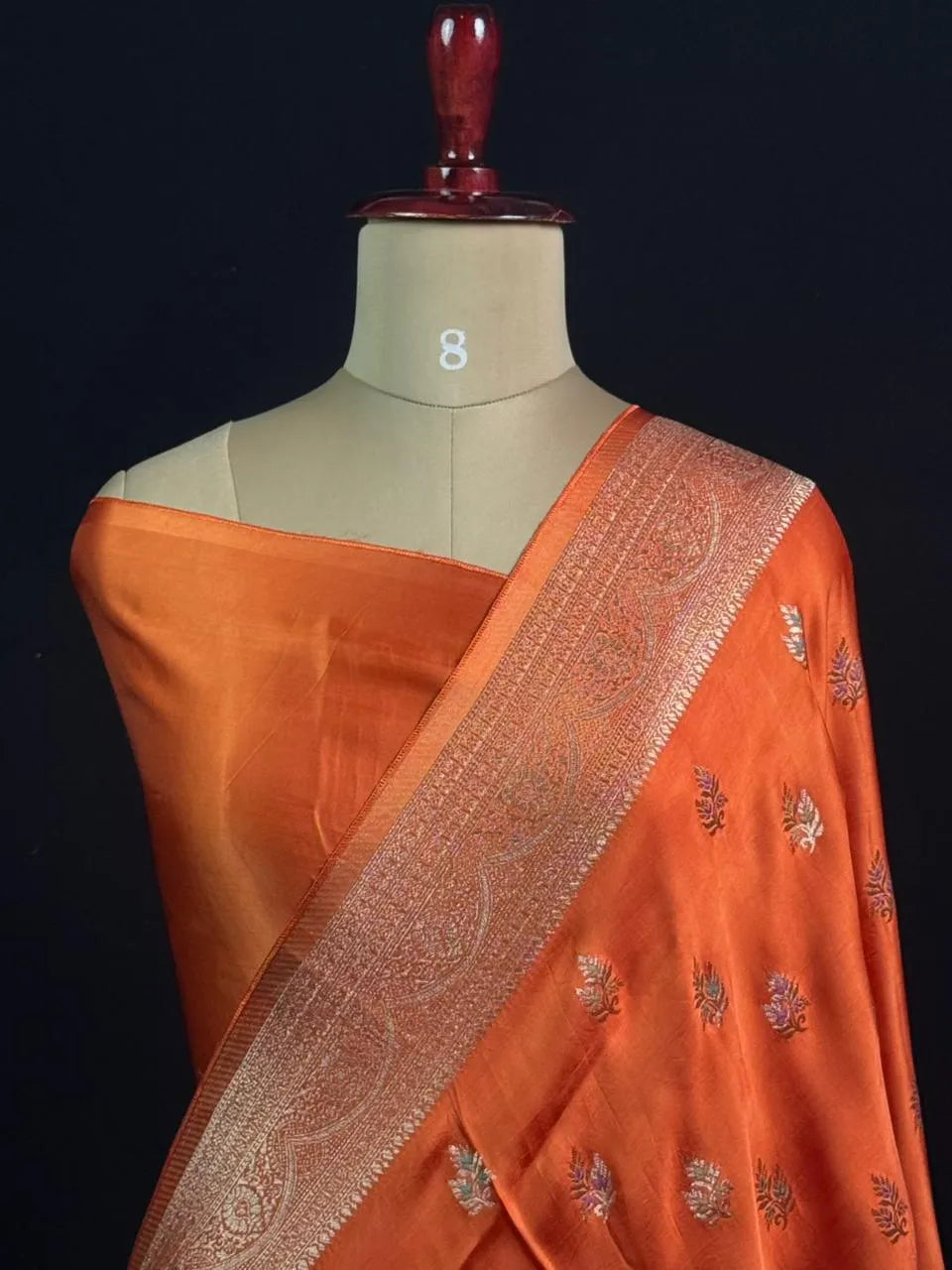 Designer Mashru Silk Saree with Rich Shine & Soft Texture