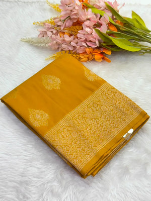 Regal Elegance Raw Silk Saree