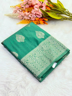 Regal Elegance Raw Silk Saree