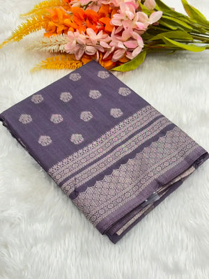 Regal Elegance Raw Silk Saree