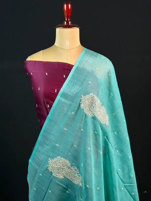 Timeless Linen Silk Saree – Perfect for Festive & Ethnic Wear