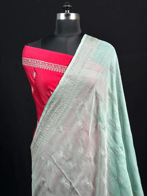 Timeless Linen Silk Saree – Perfect for Festive & Ethnic Wear