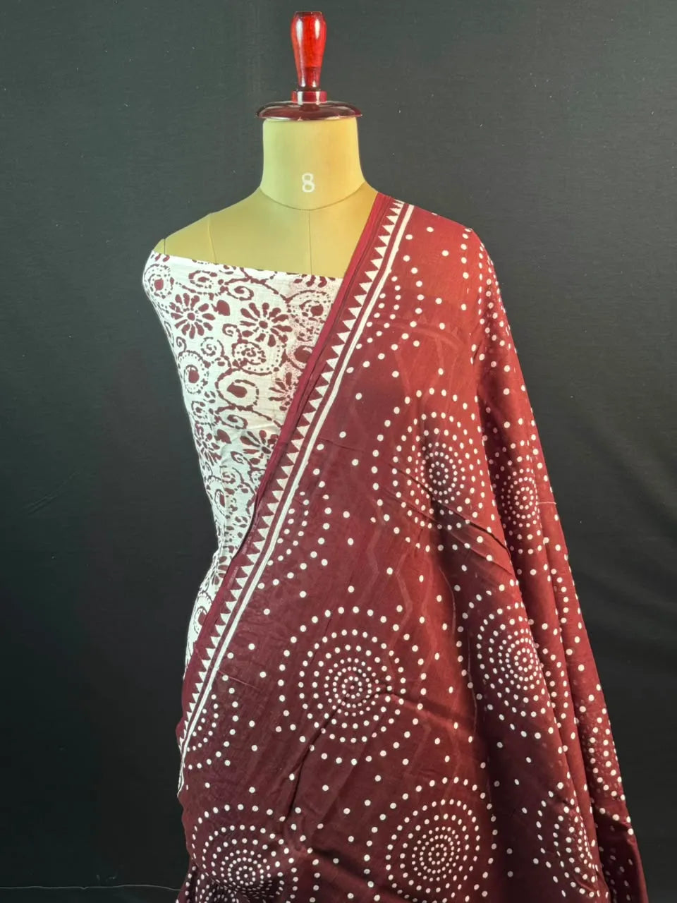Pure Mulmul Cotton Saree with Elegant Drape & Feather Soft Comfort