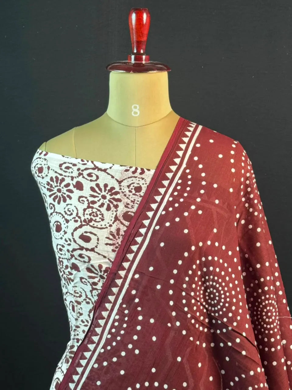 Pure Mulmul Cotton Saree with Elegant Drape & Feather Soft Comfort