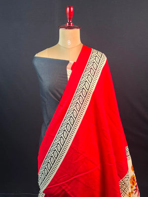 Pure Mulmul Cotton Saree with Elegant Drape & Feather Soft Comfort