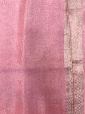 Raw Mango Silk Saree with Rich Texture and Vibrant Hues - Mango Crape
