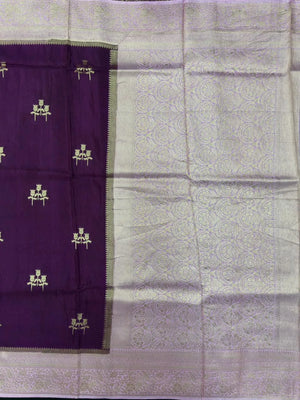 Raw Mango Silk Saree with Rich Texture and Vibrant Hues - Mango Crape
