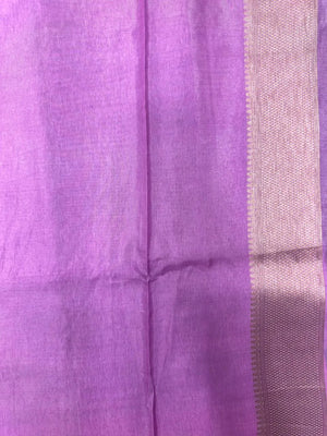 Raw Mango Silk Saree with Rich Texture and Vibrant Hues - Mango Crape