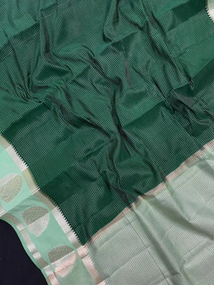 Soft & Stylish Kora Silk Saree for Special Occasions-(Manju chex)