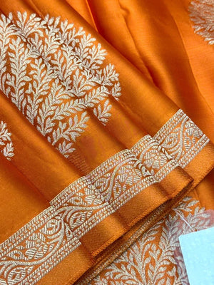 Soft Mushru Silk Self Saree