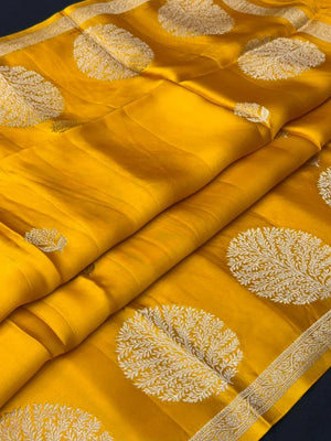 Soft Mushru Silk Self Saree