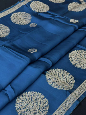 Soft Mushru Silk Self Saree