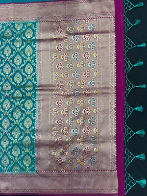 Festive Georgette Silk Drape