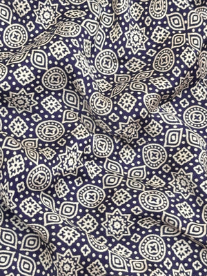 Modal printed saree with soft drape and vibrant digital prints – perfect for casual or office wear