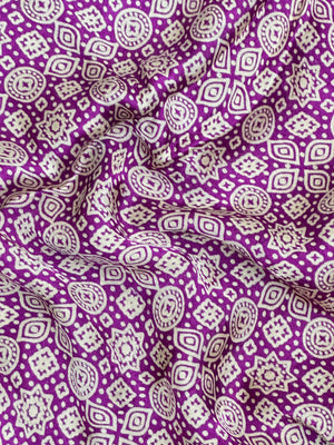 Modal printed saree with soft drape and vibrant digital prints – perfect for casual or office wear