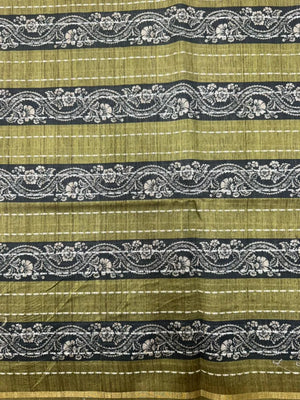 Classic Natural Tussar Silk Saree-Moon in june