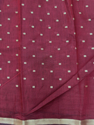Semi Cotton Silk Saree with Subtle Shine & Comfort-Musk Stripes