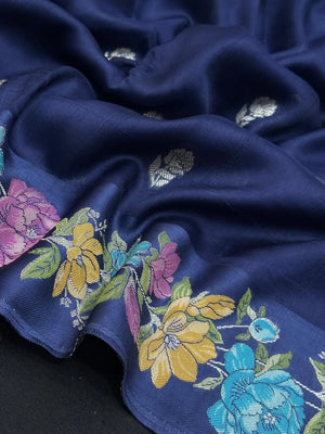 Raw Mango Silk Meenakari Saree – Perfect for Festive & Wedding Wear (Noor E Meena)