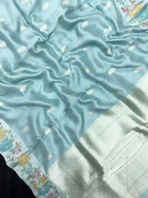 Raw Mango Silk Meenakari Saree – Perfect for Festive & Wedding Wear (Noor E Meena)