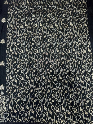 Regal Floral Zari Woven Raw Silk Saree