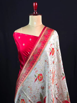 Semi Silk Saree – Versatile Beauty with Classic Appeal