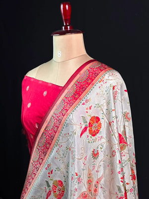 Semi Silk Saree – Versatile Beauty with Classic Appeal