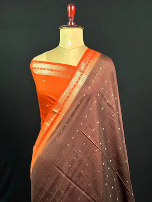 Musk Malai Cotton Silk Saree