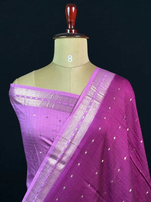 Musk Malai Cotton Silk Saree