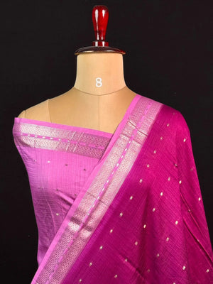 Musk Malai Cotton Silk Saree