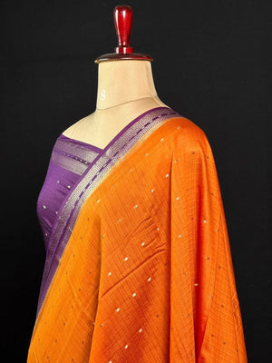 Musk Malai Cotton Silk Saree