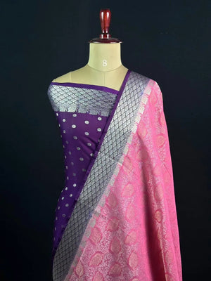Semi Georgette Silk Saree with Rich Finish