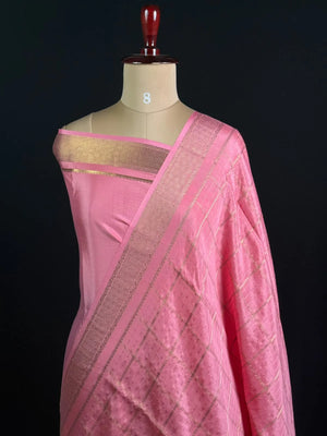 Self Check Zari Woven Saree